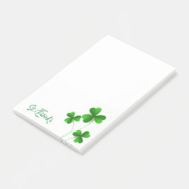 St. Patrick's Day Post-it Block