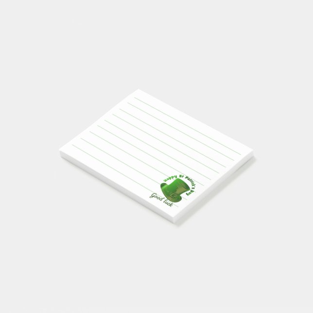 St. Patricks Day  Post-it Block (Vinklad)