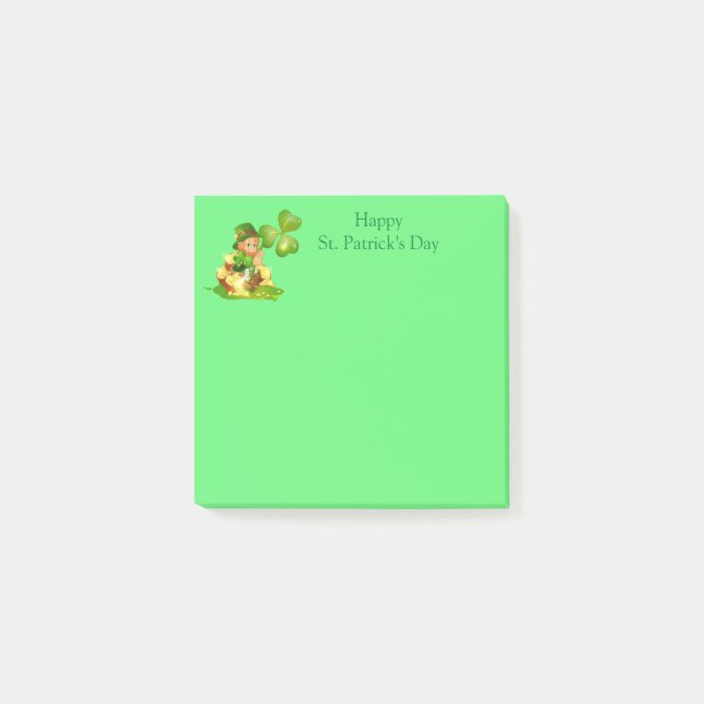 St. Patricks Day  Post-it Block (Framsida)