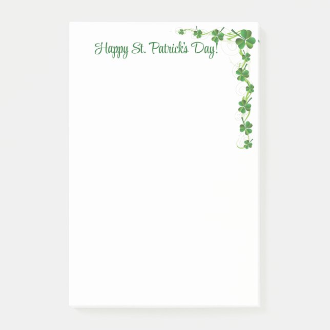 St. Patricks Day Post-it Block (Framsida)
