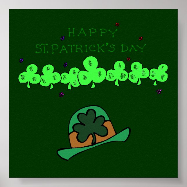 St. Patrick's Day Poster (Framsidan)