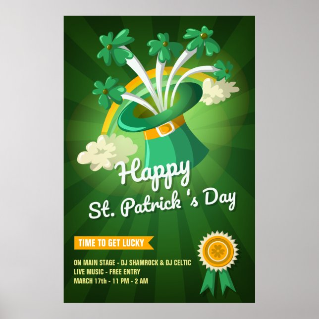St. Patrick's Day Poster (Framsidan)