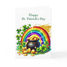 St patricks day Pot-illustration av Guld