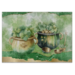 St. Patrick's Day Pots of Guld Irish Klöver