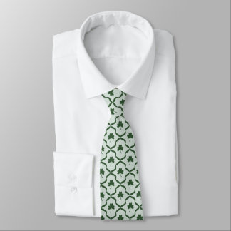St. Patrick's Day Preppy Shamrock Clover Lattice  Slips