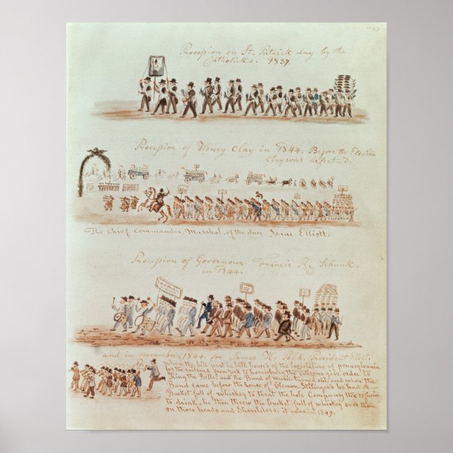 St. Patrick's Day procession Poster (Framsidan)