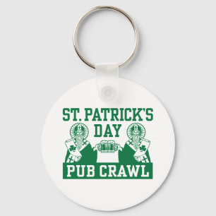 St. Patrick's Day Pub Crawl Nyckelring