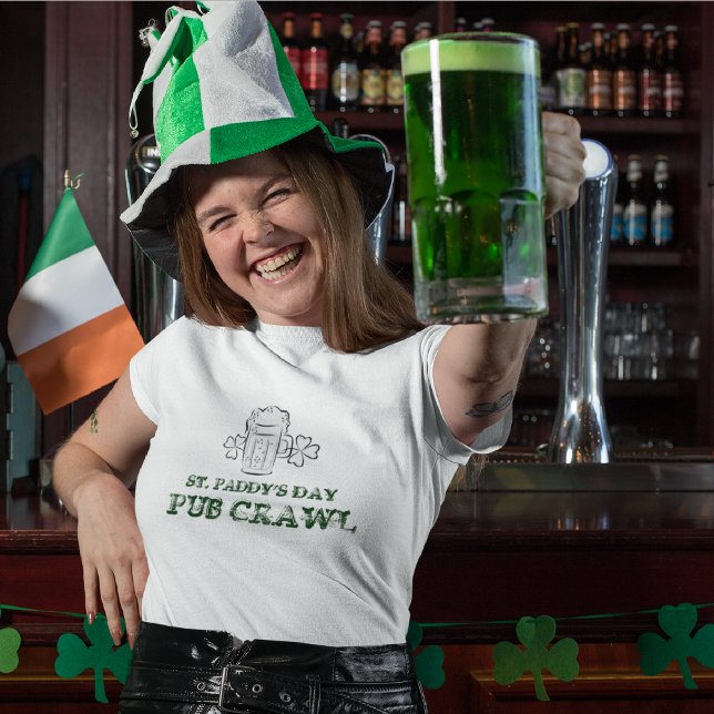 St. Patrick's Day Pub Crawl Shirts Tee Shirt (Skapare uppladdad)