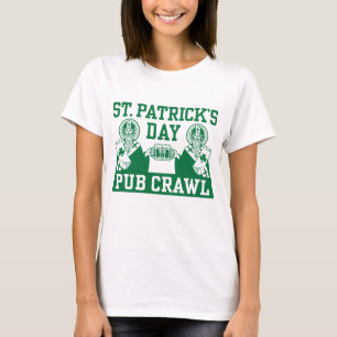 St. Patrick's Day Pub Crawl T Shirt