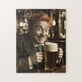St. Patrick's Day Pub Puzzle - Irish Beer Jigszawa Pussel