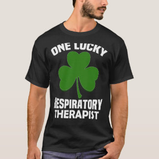 St patrick's day pyjamas One Lucky RT Respiratory T Shirt