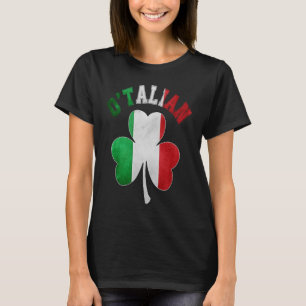 St patrick's day pyjamas O'talisk italiensk Italie T Shirt