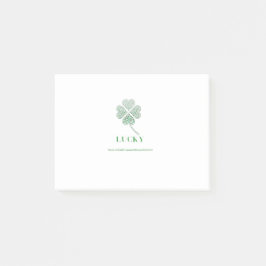 St patrick's day Quarantine Firande 2021 Post-it Block