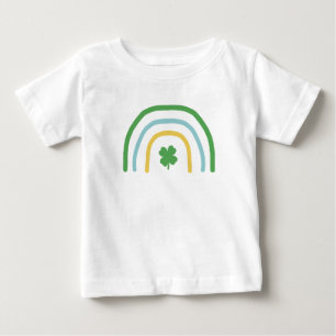 St patricks day Rainbow Irish Klöver Kids T-Shirt