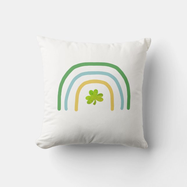 St patricks day Rainbow Irish Kudde (Framsida)