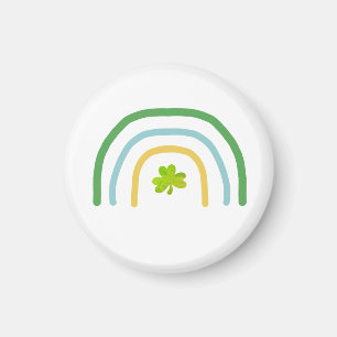 St patricks day Rainbow Irish Magnet