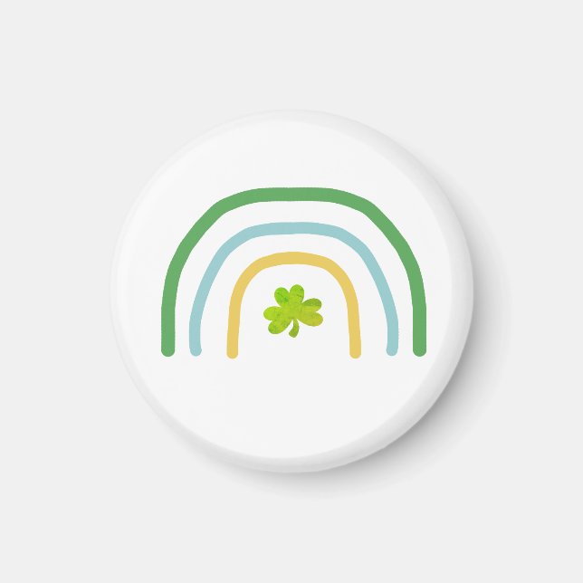 St patricks day Rainbow Irish Magnet (Framsidan)