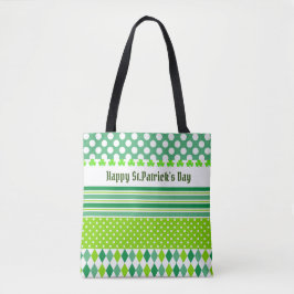 St. Patrick's Day Rand Tote Tygkasse