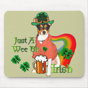 St. Patrick's Day Råtta Terrier Musmatta