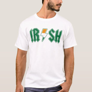 St patricks day Retro Irish Sten Rockstar T Shirt