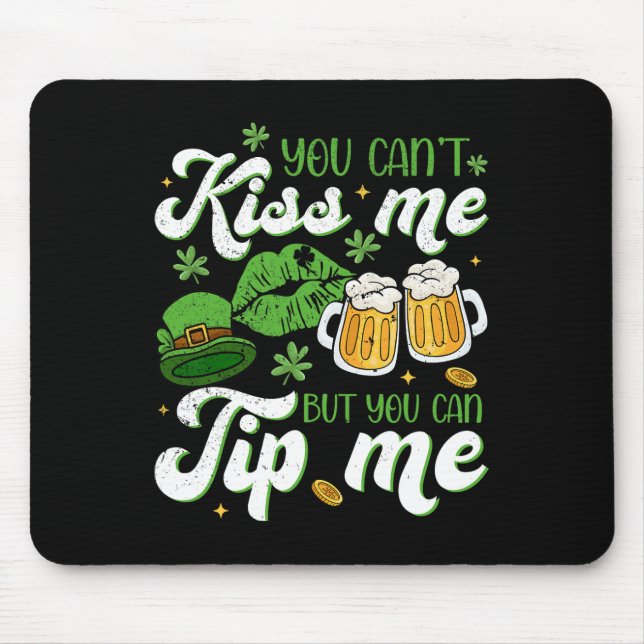 St Patrick's Day Rolig Serverare Barpersonal Servi Musmatta (Framsidan)