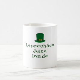 St. Patrick's Day, Rolig Text Låtomsspion Juice Kaffemugg