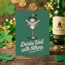 St Patricks Day Roligt Drickort