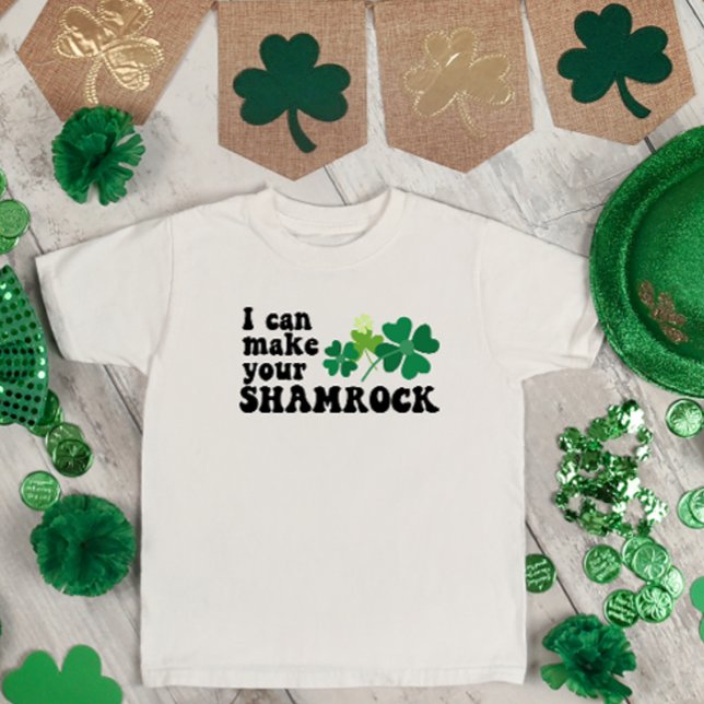 St. Patricks Day, roligt, klöver, irländare T Shirt (Skapare uppladdad)