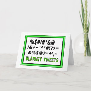 St. Patrick's Day Romantik Greeting Card Kort