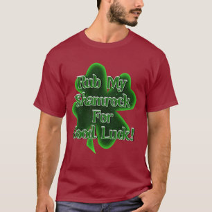 St. Patrick's Day - Rub My Shamrocks for Lycka til Tröja