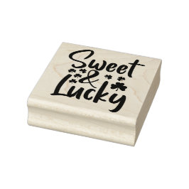 St patrick's day Rubber Frimärke Stämpel