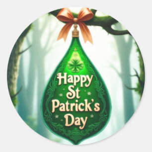 St. Patrick's Day Runt Klistermärke