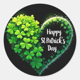 St. Patrick's Day Runt Klistermärke