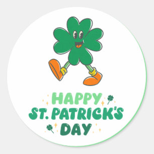 St.Patrick's Day Runt Klistermärke