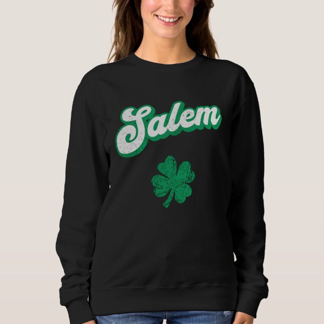 St Patrick's Day Salem T Shirt (Framsida)