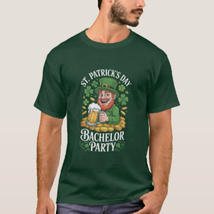 St. Patrick's Day Sängkammarparty T-shirt