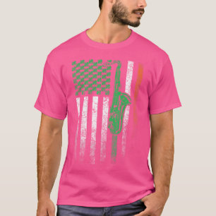 St. Patrick's Day Saxophone Horn Music Musician Ja T Shirt