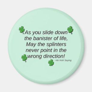 St. Patrick's Day Say Magnet