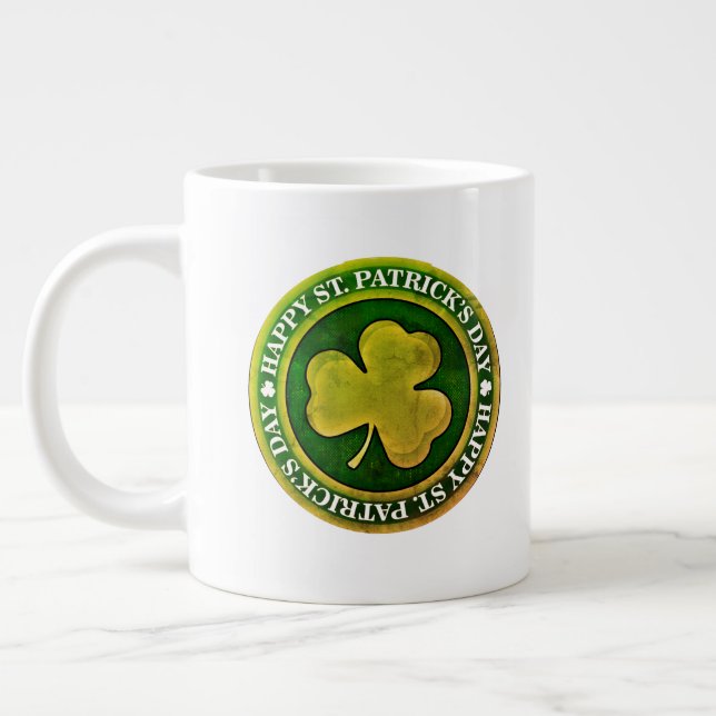 St patrick's day Seal Jumbo Mugg (Vänster)
