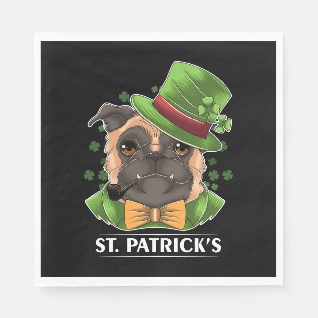St Patricks Day Servetter (Framsidan)