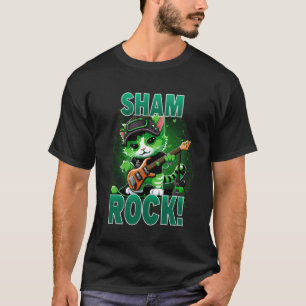St patricks day Sham Sten Cats St Paddys Rocker C T Shirt
