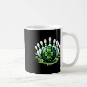 St patricks day Shamrock Bowling Irish för Boys Ki Kaffemugg