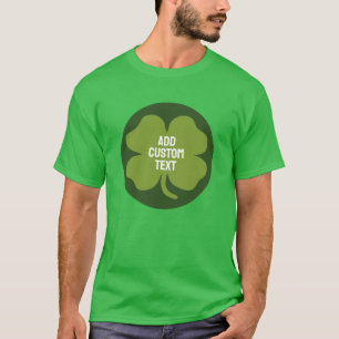 St patricks day shamrock - Cute Family Anpassnings T Shirt