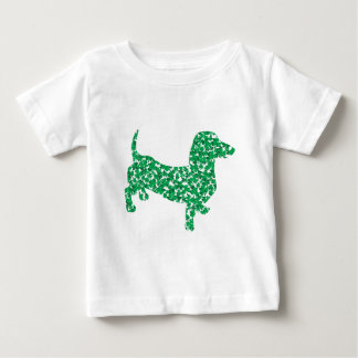 St patricks day Shamrock Doxie Tee Shirt