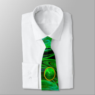 ST PATRICKS DAY SHAMROCK I BLUE GRÖNT FRACTALS SLIPS