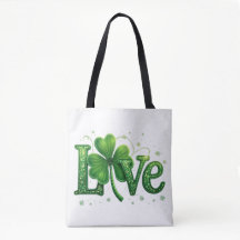 St. Patrick's Day Shamrock Kärlek