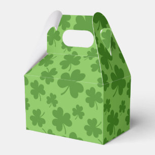 St patrick's day Shamrock Klöver Mönster Presentaskar