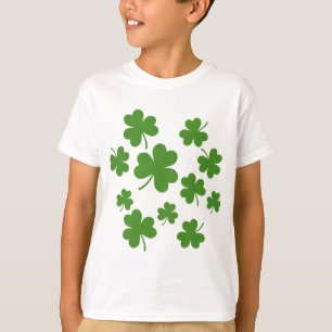 St patrick's day Shamrock Klöver Mönster T Shirt