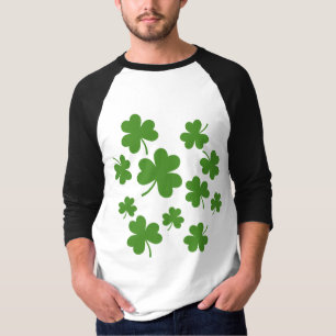 St patrick's day Shamrock Klöver Mönster T Shirt