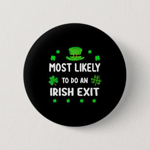 St patricks day shamrock mest sannolikt irländsk u knapp